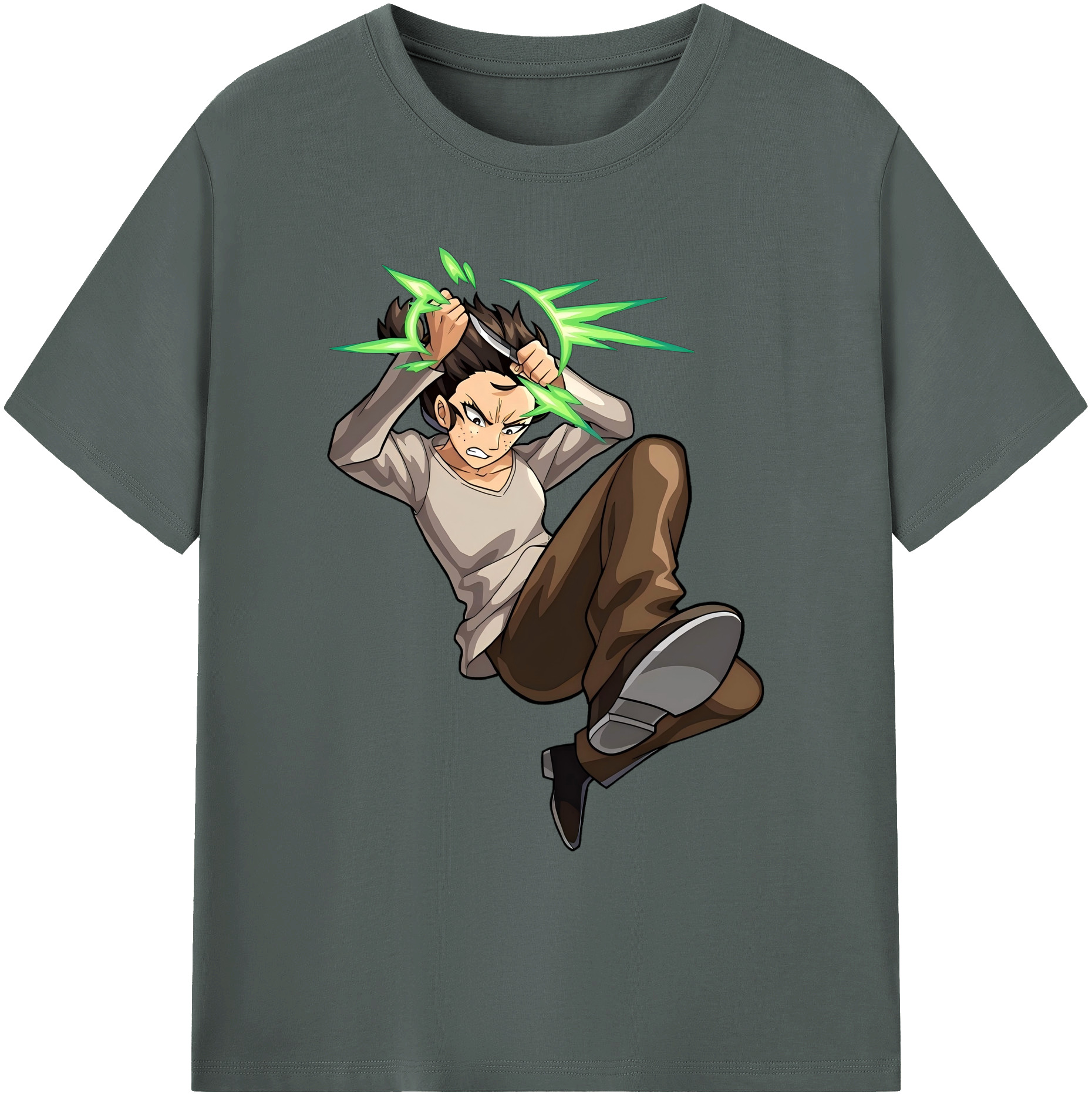 （画像用） 進撃の巨人 Attack on Titan 綿100％ メンズ半袖Tシャツ｜肌触りやわらか＆通気性
